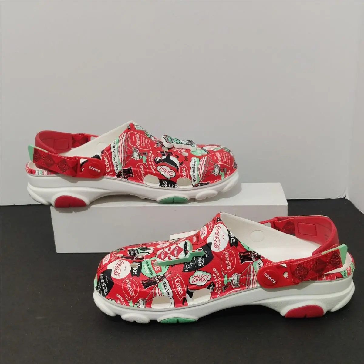 Crocs shoes - Crocs X Coca Cola - Coca Cola - 209312-100 - Multicolor (UPC: 196265503506) 0