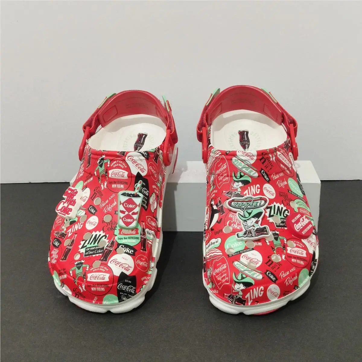 Crocs shoes - Crocs X Coca Cola - Coca Cola - 209312-100 - Multicolor (UPC: 196265503506) 1