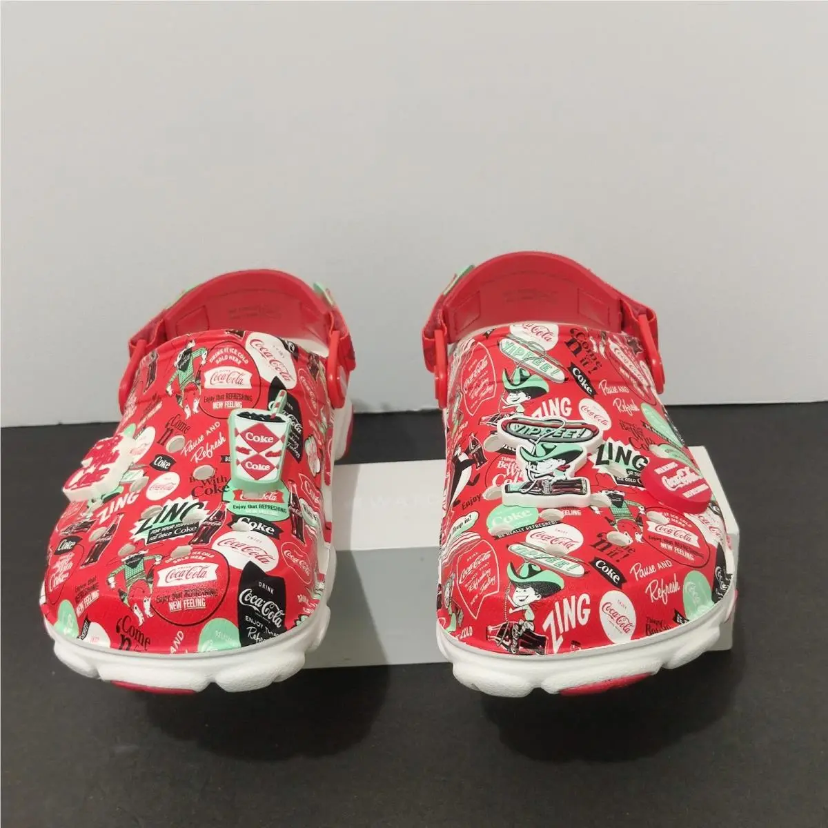 Crocs shoes - Crocs X Coca Cola - Coca Cola - 209312-100 - Multicolor (UPC: 196265503506) 2