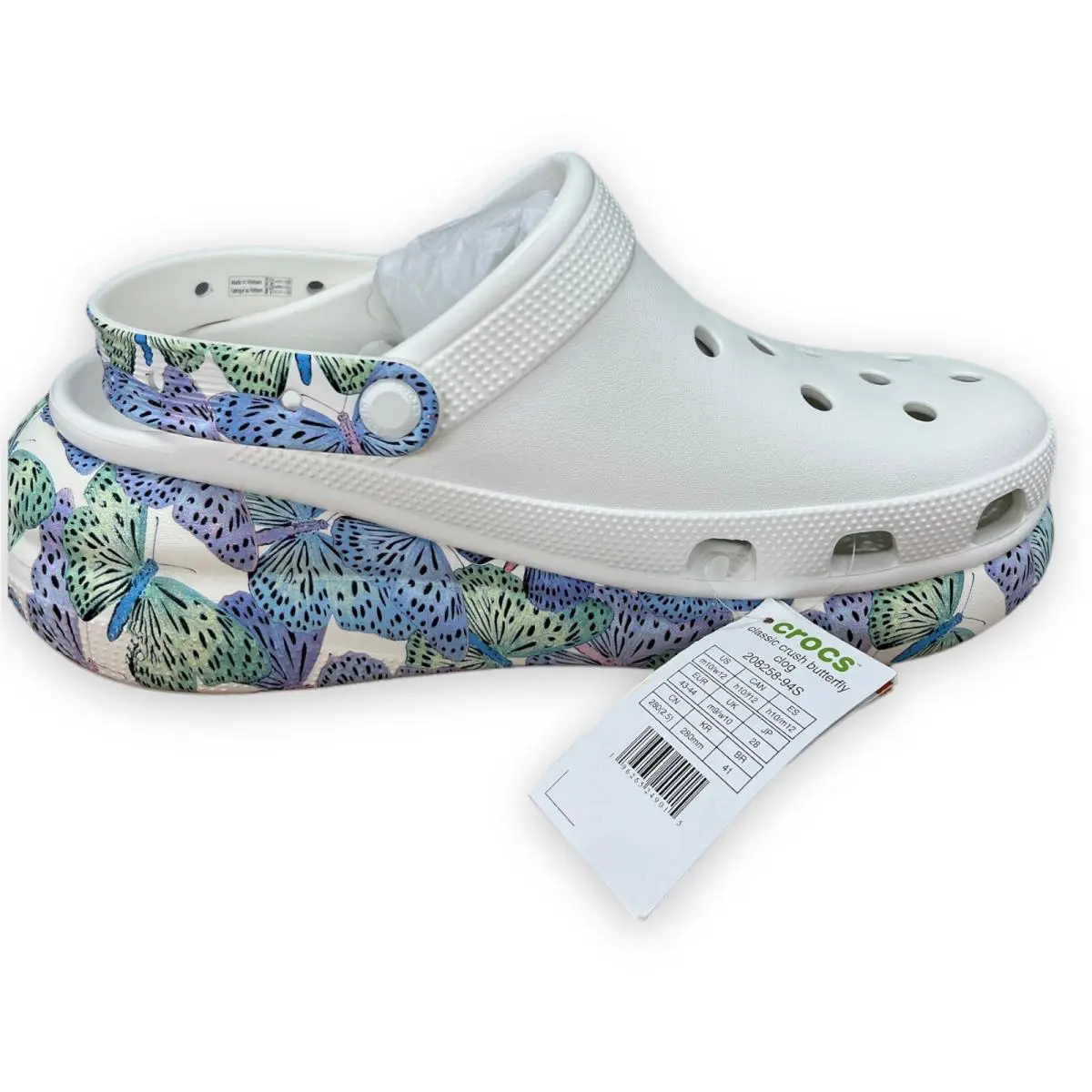 Crocs shoes - Classic Crush Butterfly Clog - Classic Crush Butterfly Clog - White 4
