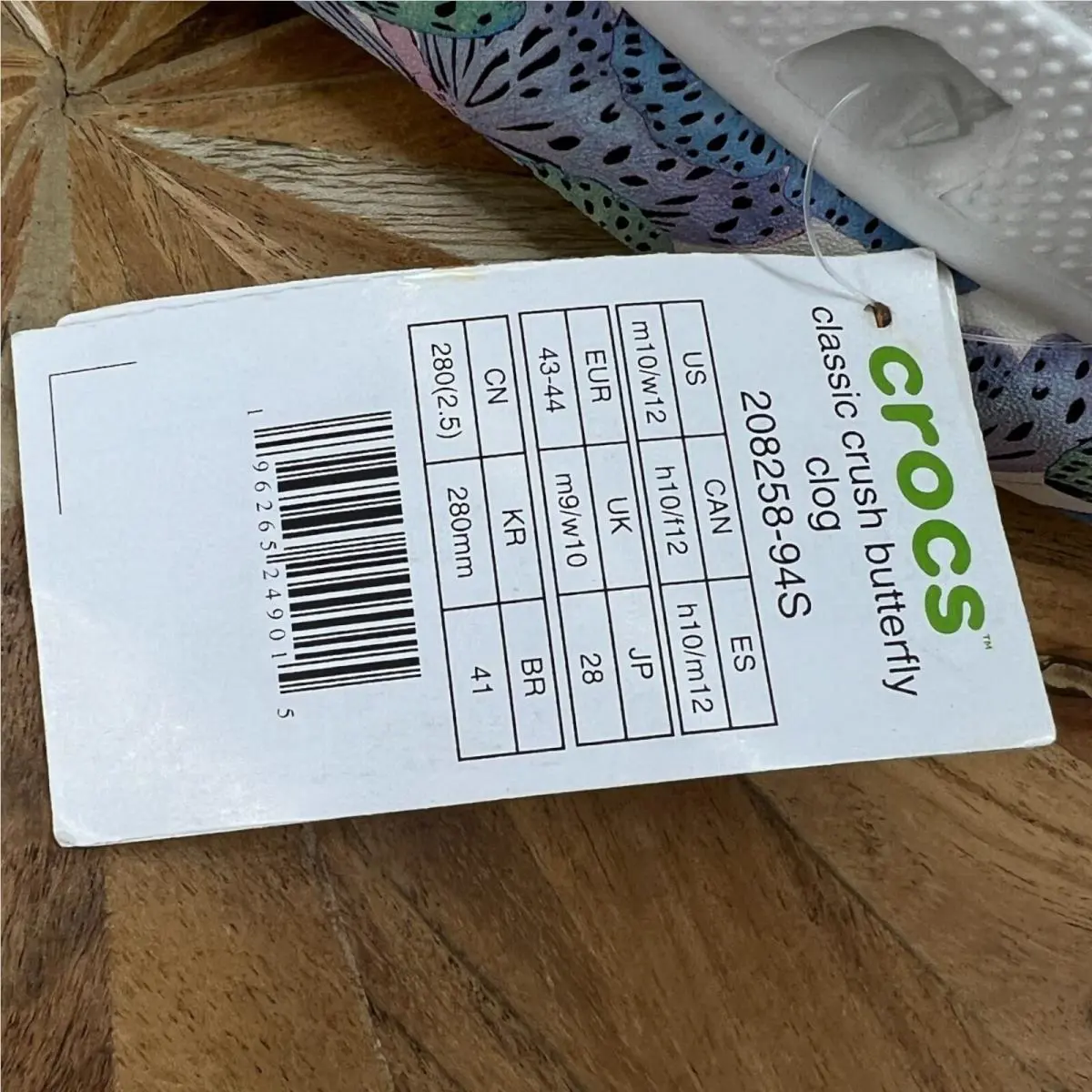 Crocs shoes - Classic Crush Butterfly Clog - Classic Crush Butterfly Clog - White 3