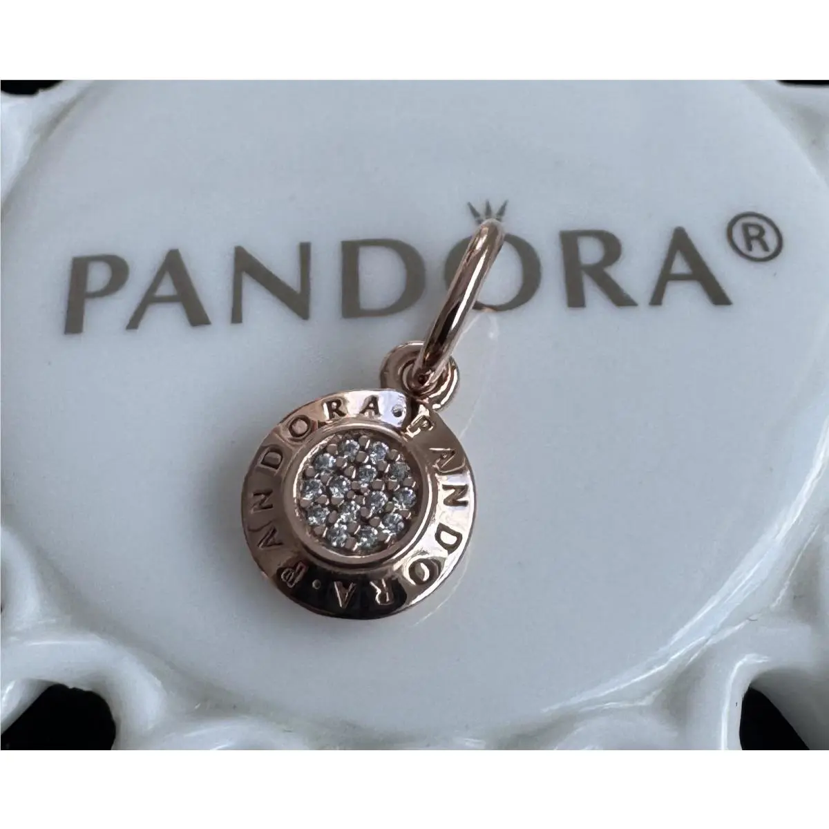 Pandora Rose Signature Pendant 380359CZ