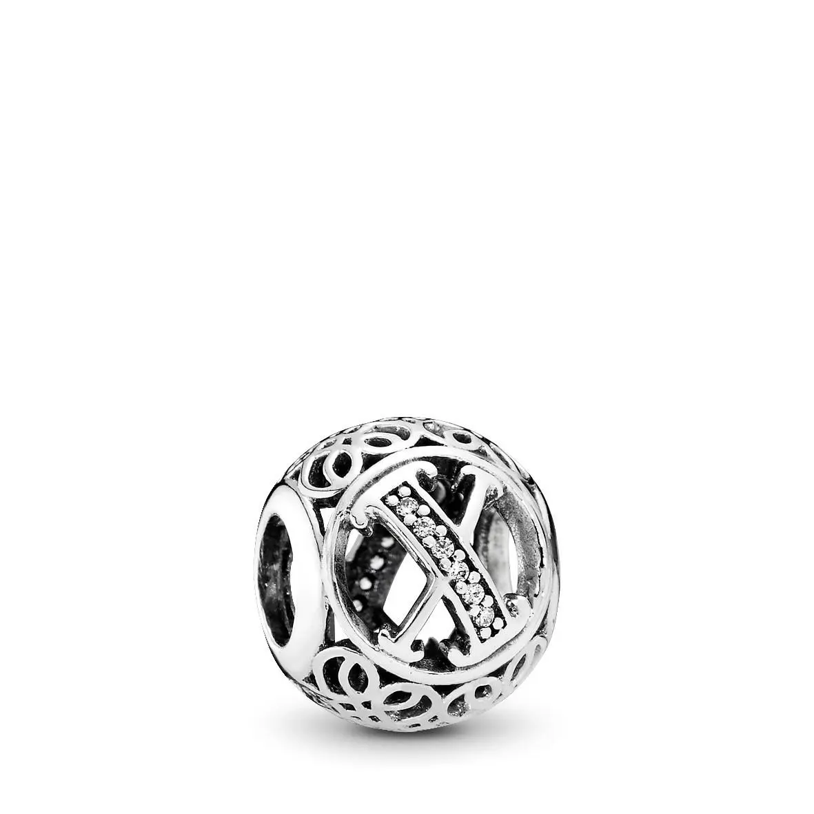 Pandora Vintage X - Clear CZ Charm - 791868CZ