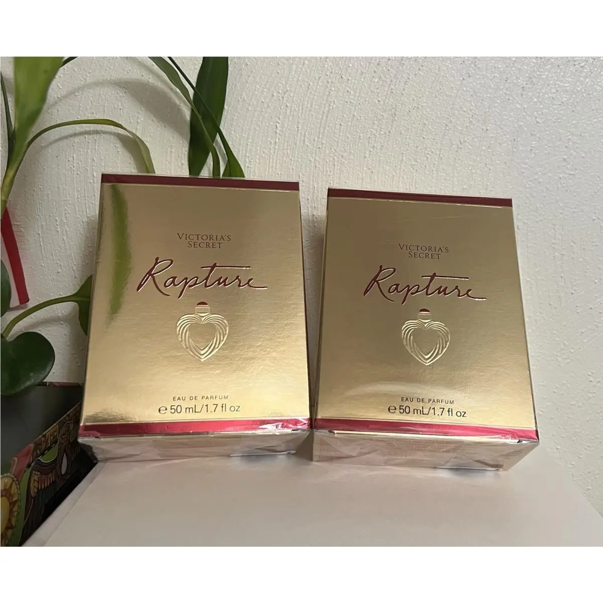 2X Victoria`s Secret Rapture Eau De Parfum Perfume 1.7 fl oz 50ml