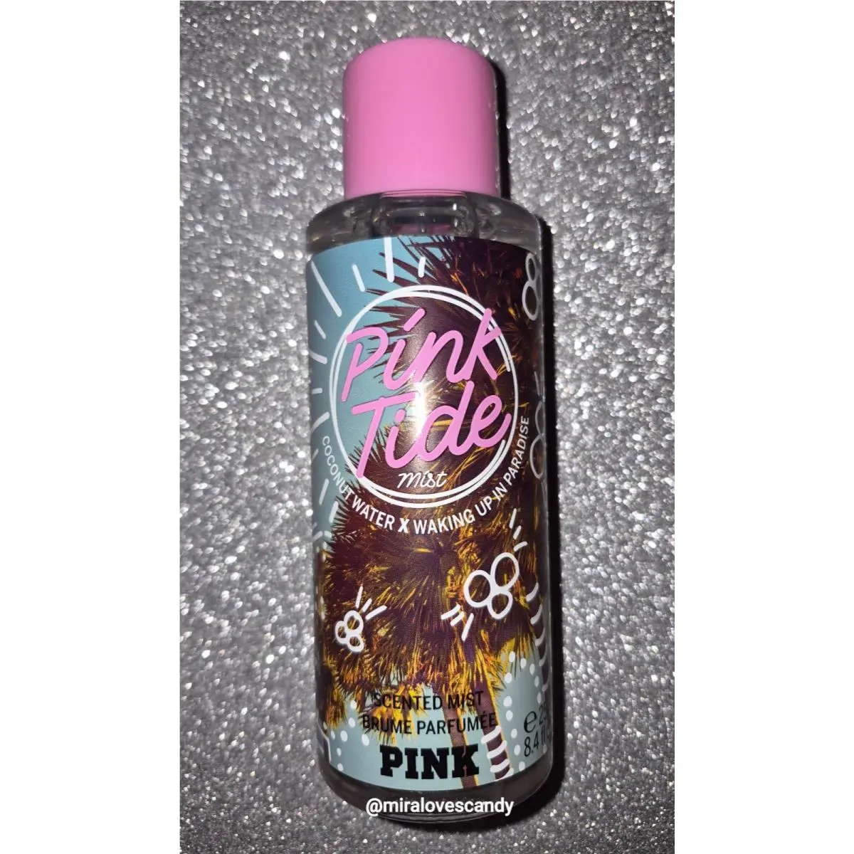 Pink Victoria`s Secret Pink Tide Scented Body Mist/body Spray L K