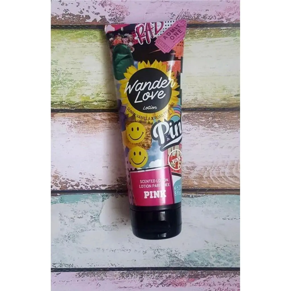 Pink Victorias Secret Wander Love Scented Body Lotion/cream 8OZ/236ML
