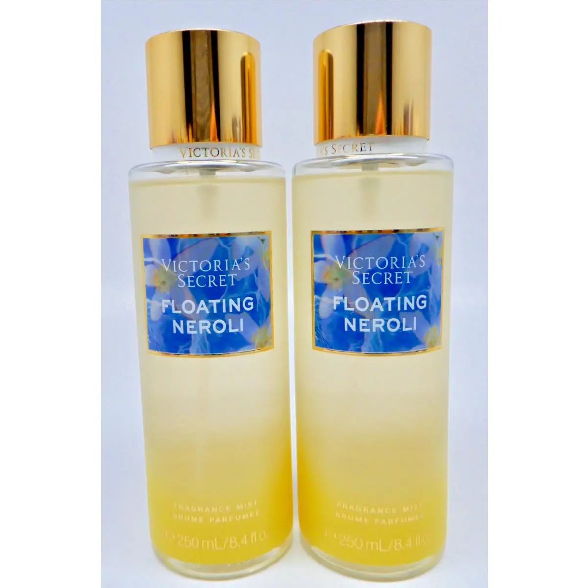 2 Victoria`s Secret Floating Neroli Fragrance Mist Brume Parfumee 8.5 oz