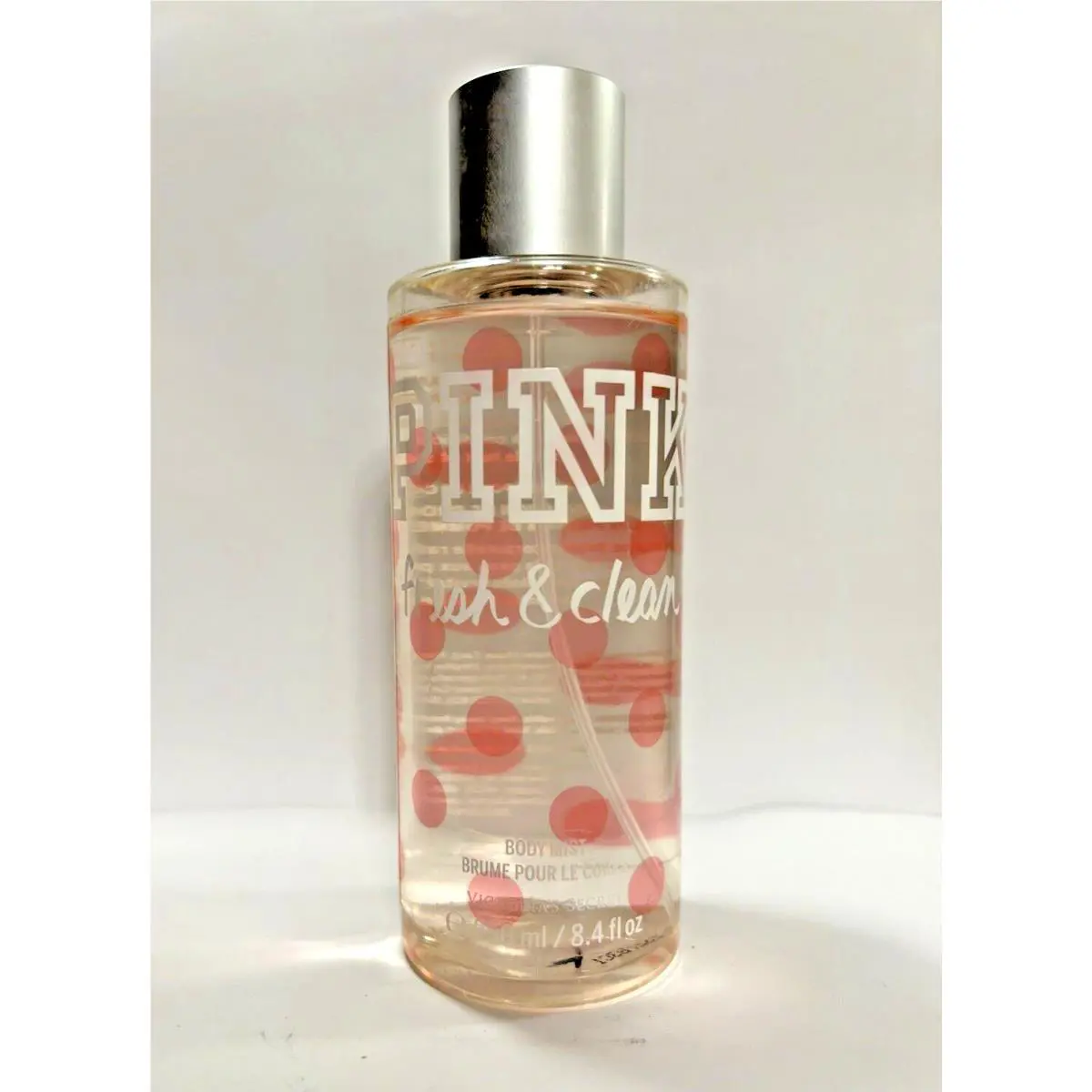 Victoria’s Secret Pink Fresh Clean Body Mist 8.4oz Spray Nwob