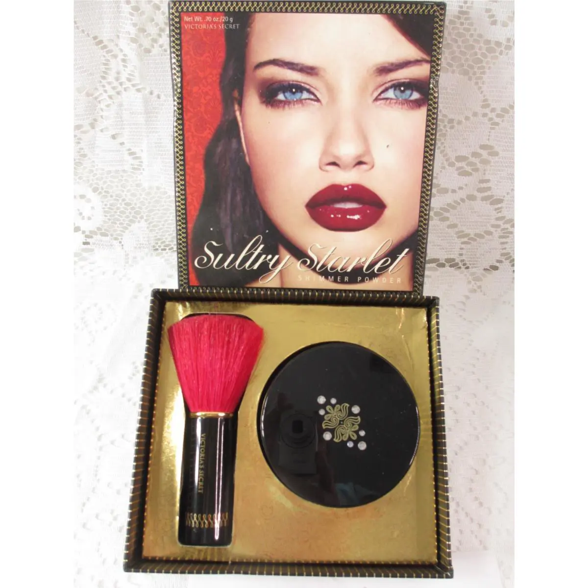 Victoria`s Secret Sultry Starlet Shimmer Powder Gold Dust Body Glitter Glam