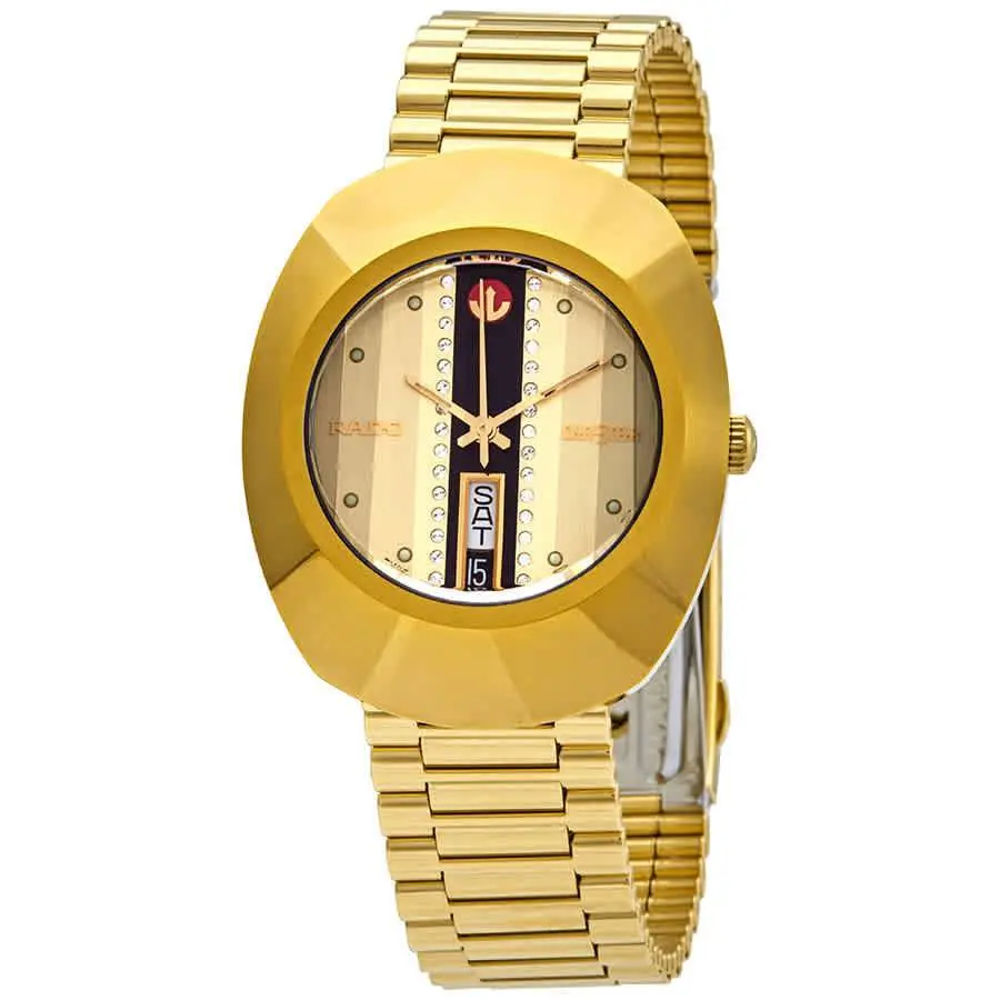 The L Automatic Gold Dial Men`s Watch R12413343 by Rado