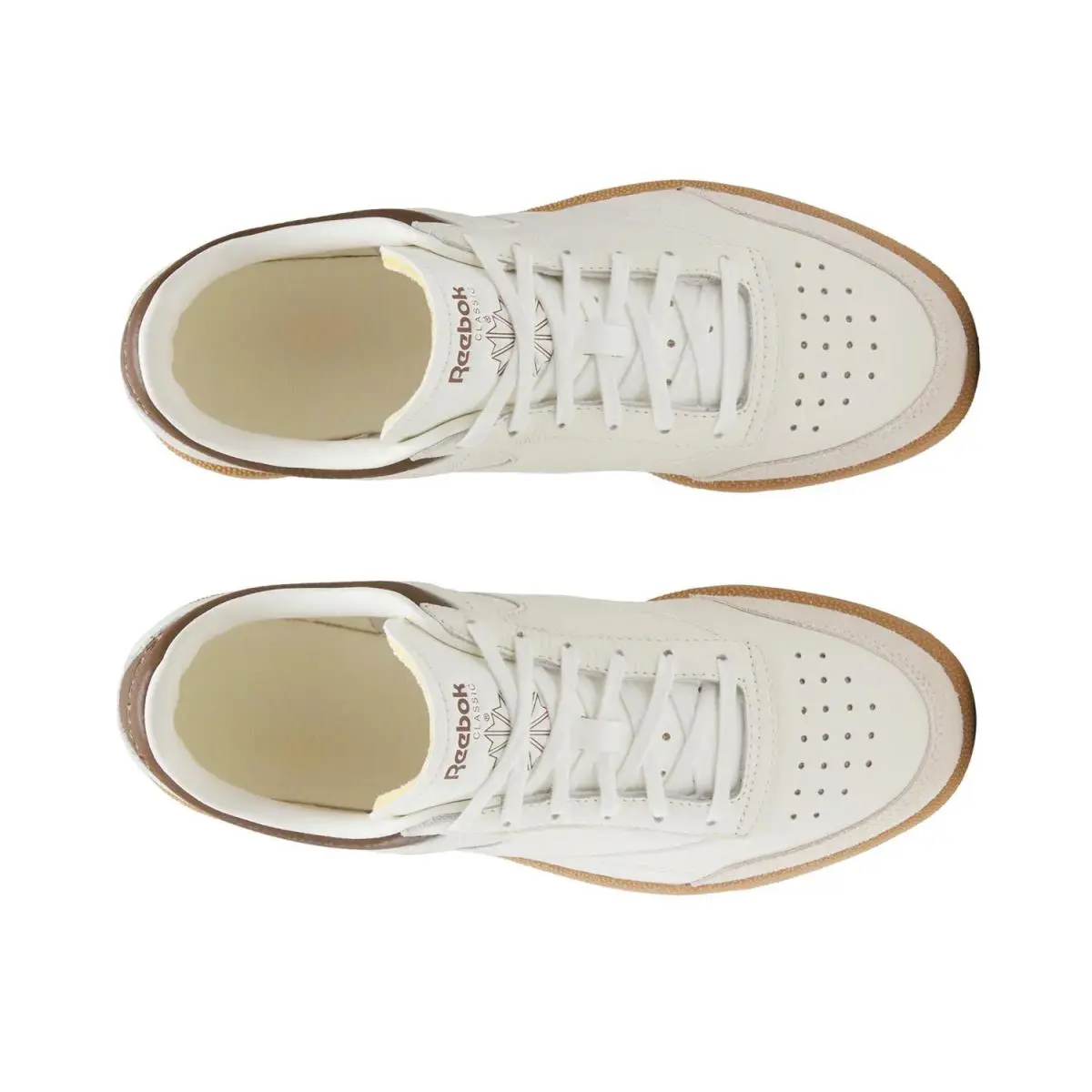 Reebok shoes - White/Taupe 7