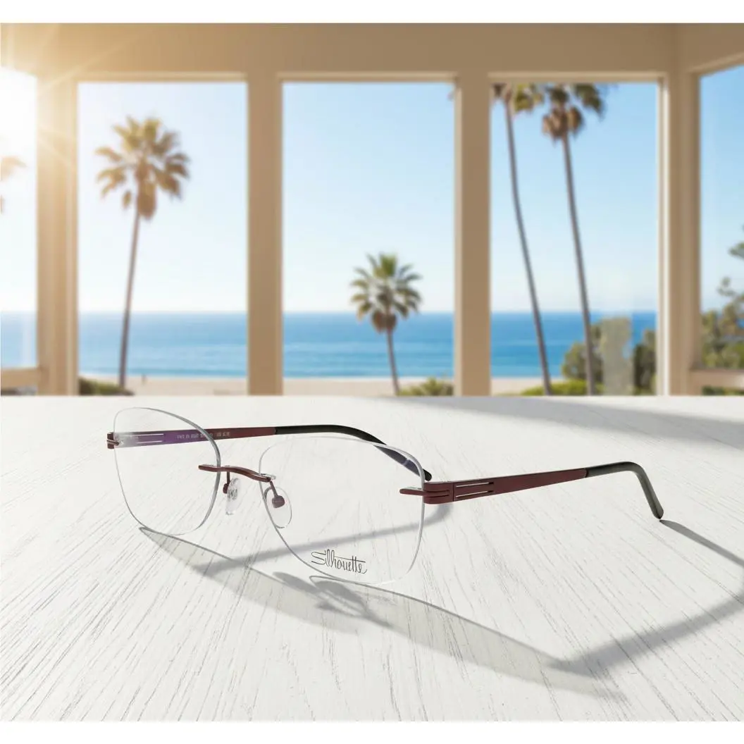 Silhouette Rimless Eyeglasses 54mm 4419 40 6062 54-19-150