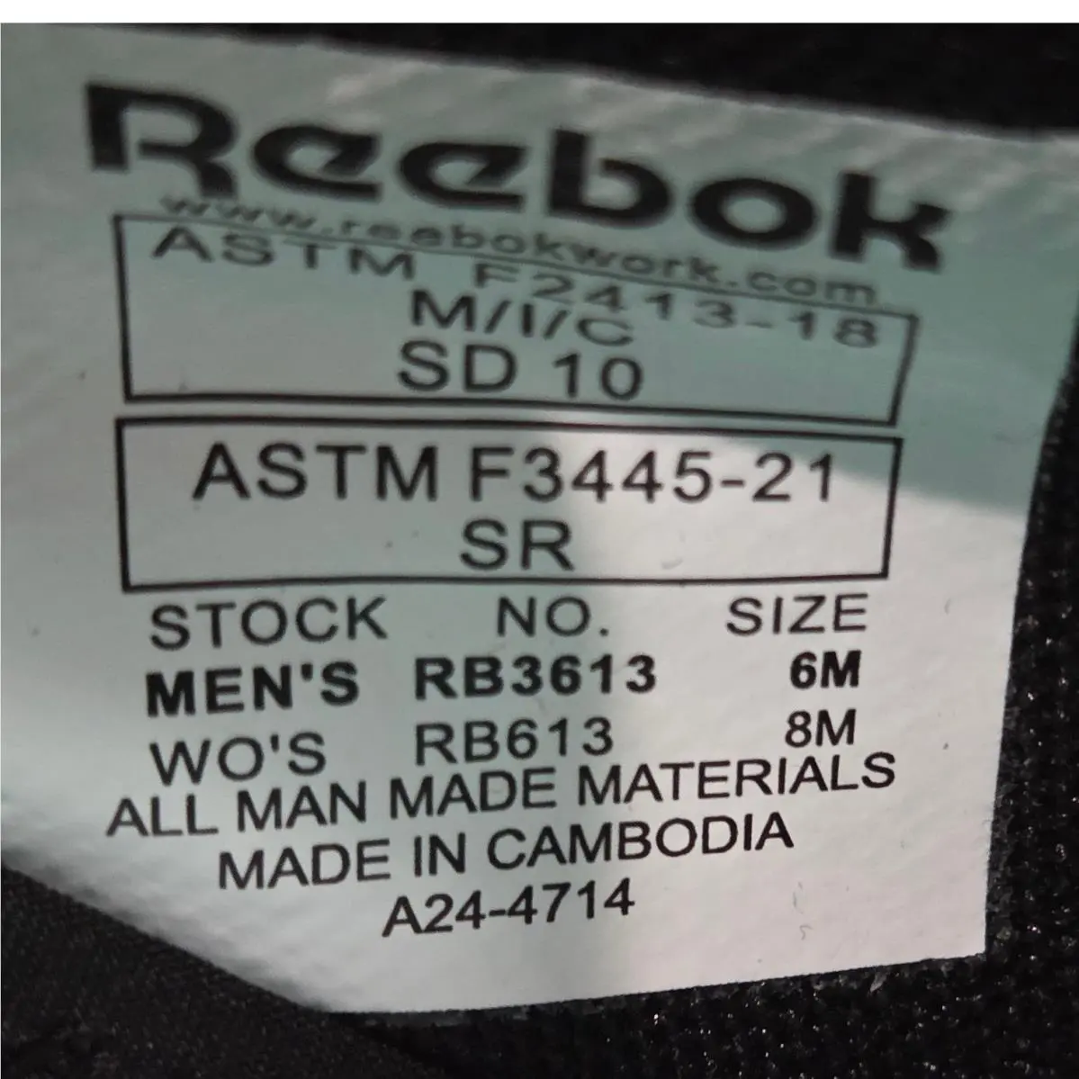 Reebok shoes - Floatride Energy 4 Adventure - Floatride Energy Adventure - RB613 - Black 6