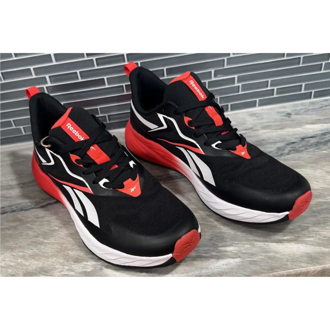 Reebok shoes - Reebok Classic - Classic - AR30283M-BWR - Multicolor, Manufacturer: White/Red/Black (UPC: 198179382765) 1