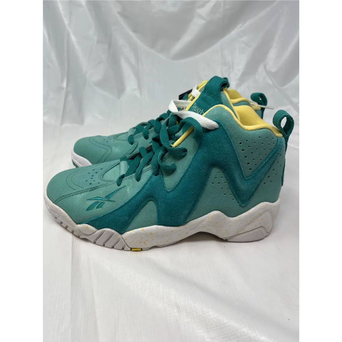 Reebok shoes - Reebok Kamikaze - Kamikaze - M43143 - Jadite/Teal/White/Yellow (UPC: 887785175204) 2
