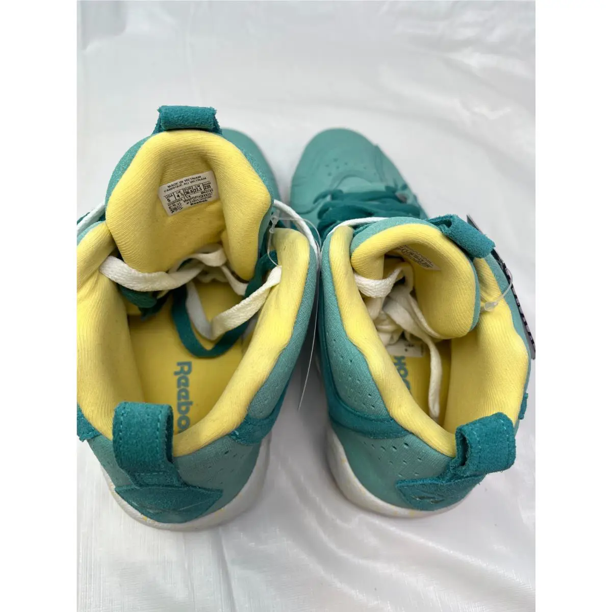 Reebok shoes - Reebok Kamikaze - Kamikaze - M43143 - Jadite/Teal/White/Yellow (UPC: 887785175204) 5