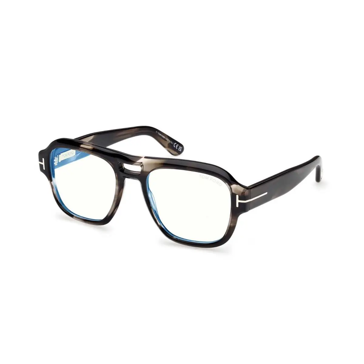 Tom Ford FT6085-B Blue Block Beige Havana 056 Eyeglasses