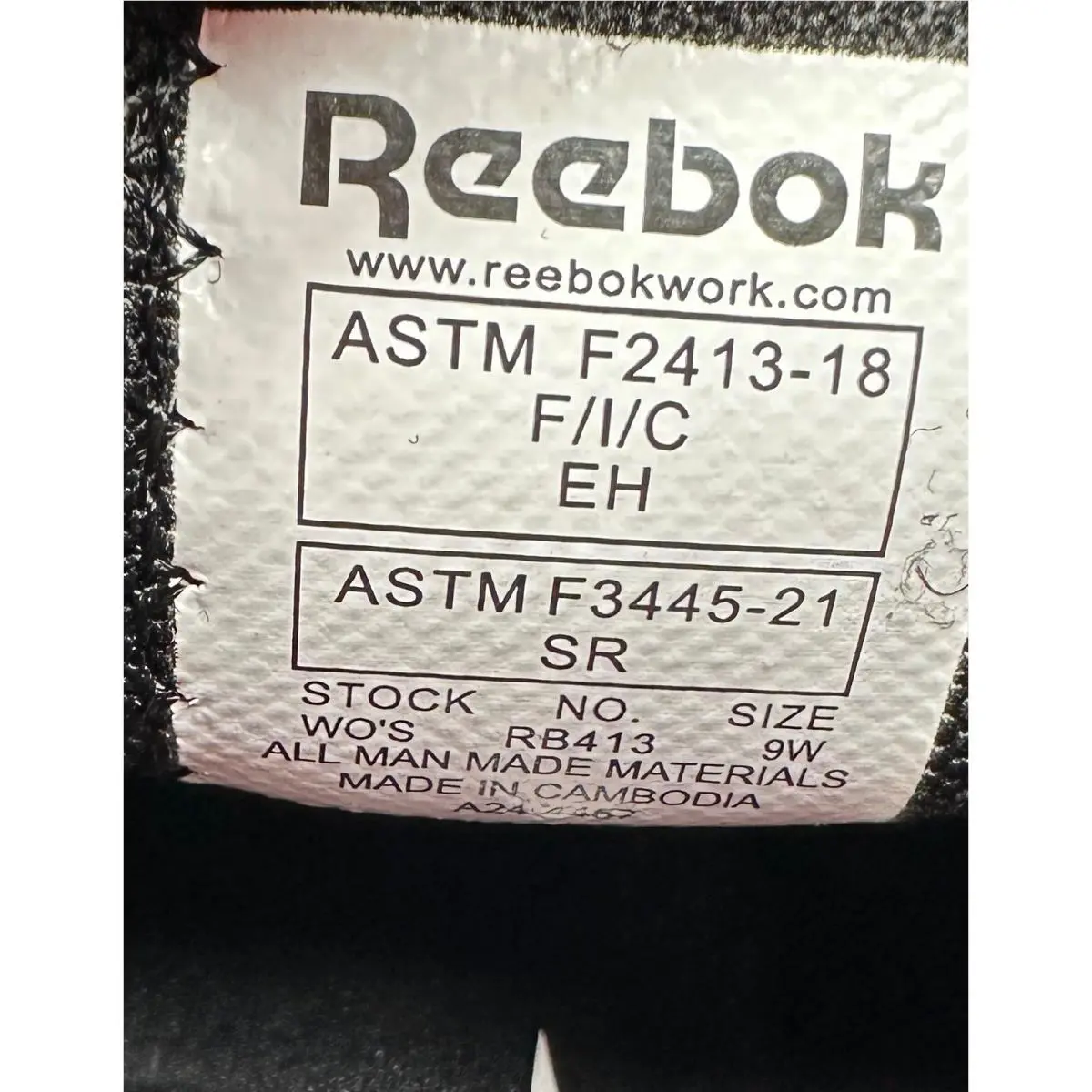 Reebok shoes - Black 6