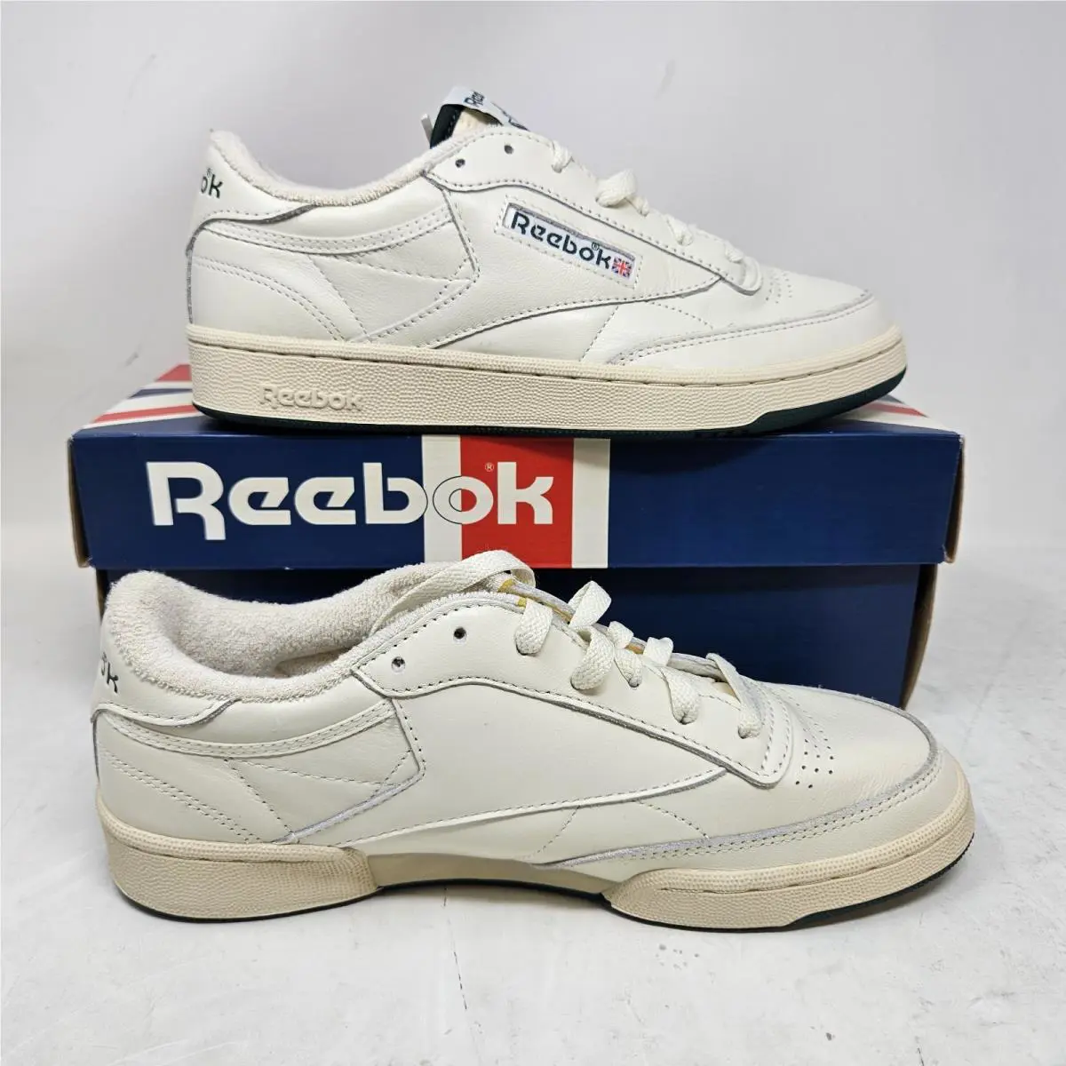 Reebok shoes - Reebok Club C 85 - Club - HP3201 - CHALK/FORGRN/ALABAS (UPC: 195749428571) 0