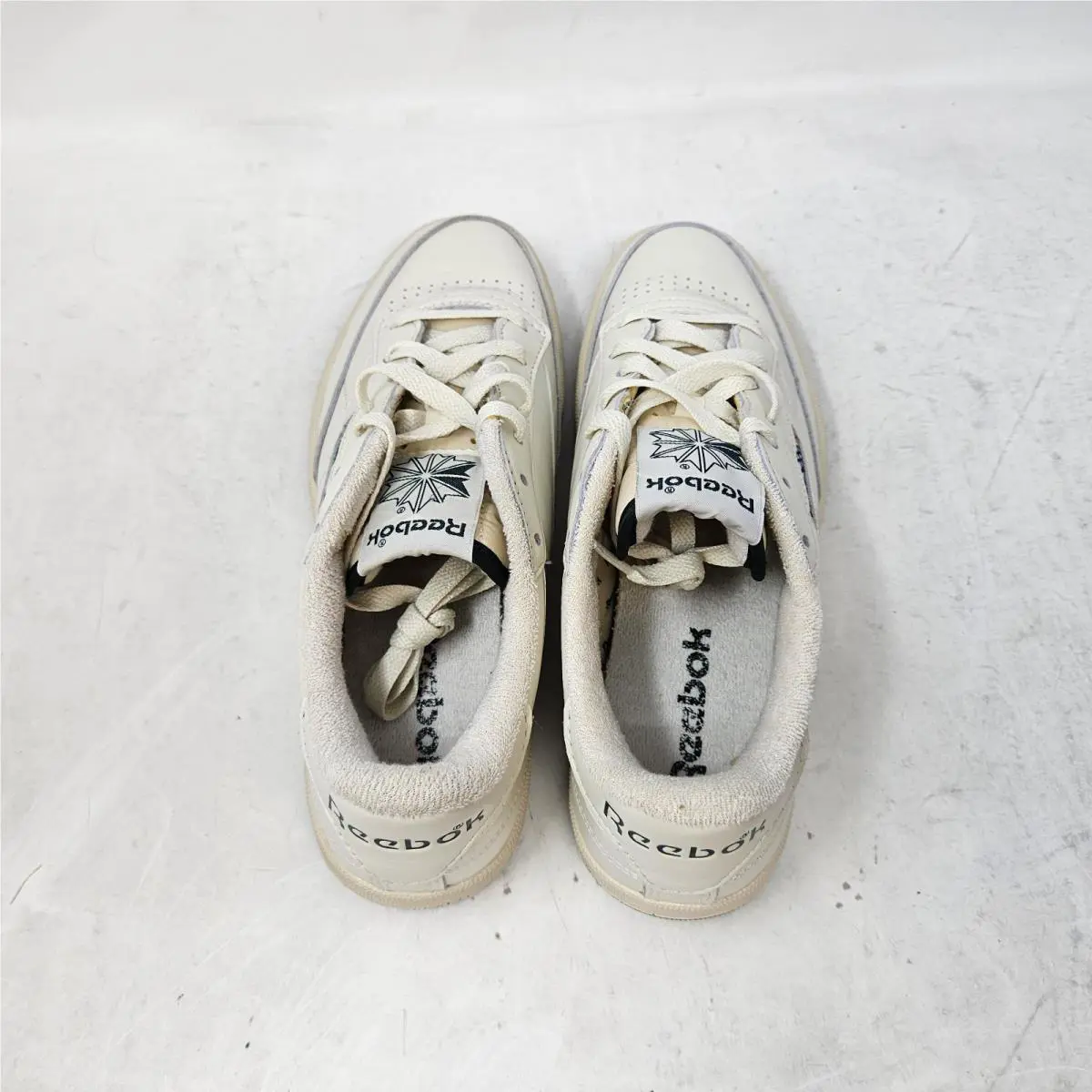 Reebok shoes - Reebok Club C 85 - Club - HP3201 - CHALK/FORGRN/ALABAS (UPC: 195749428571) 5
