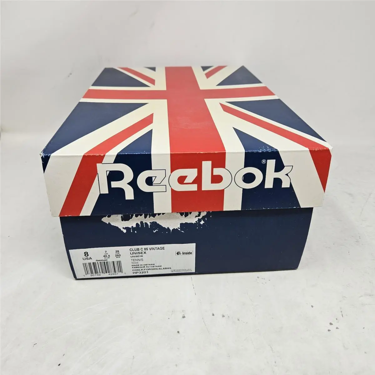 Reebok shoes - Reebok Club C 85 - Club - HP3201 - CHALK/FORGRN/ALABAS (UPC: 195749428571) 6