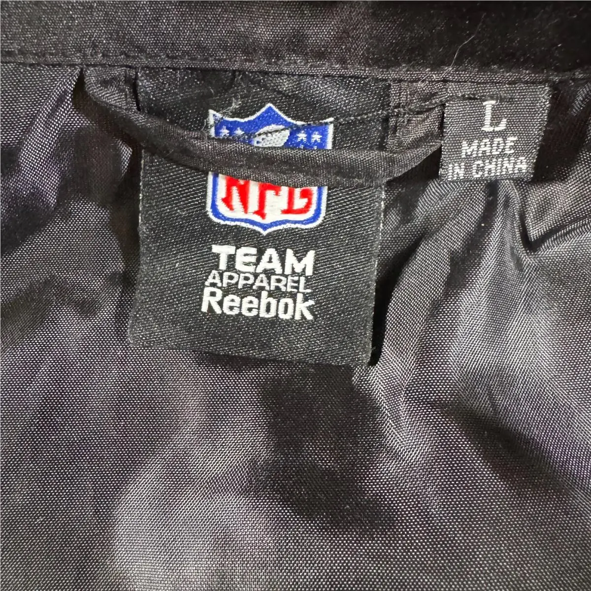 Reebok clothing - Vintage Y2K Reebok SI Raiders Windbreaker - Black 13