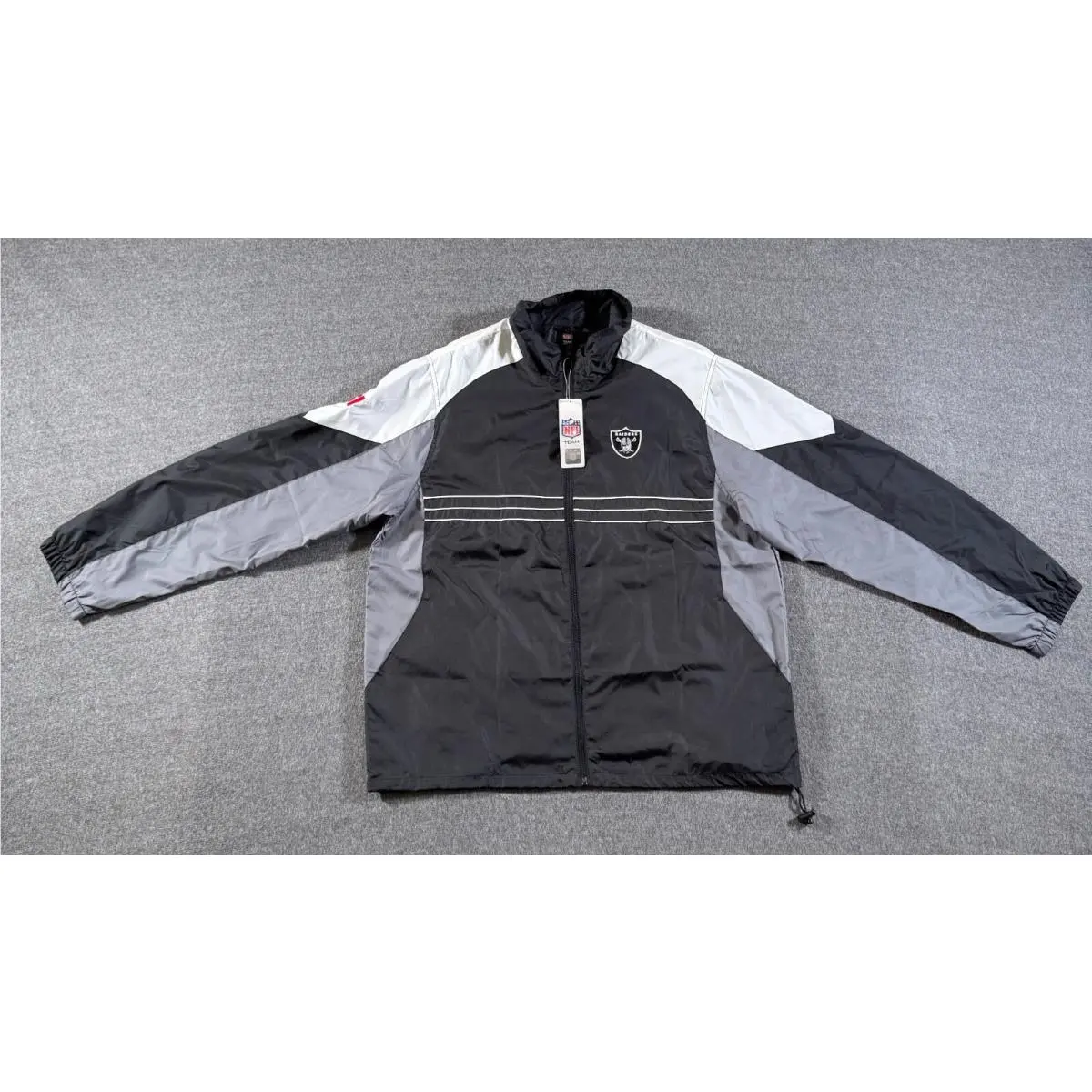Reebok clothing - Vintage Y2K Reebok SI Raiders Windbreaker - Black 0