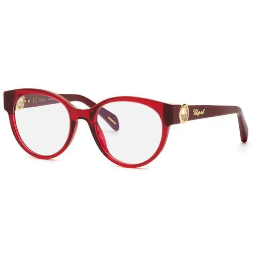 Chopard VCH350S 0954 Red Women’s Eyeglasses Frame - Frame: Red