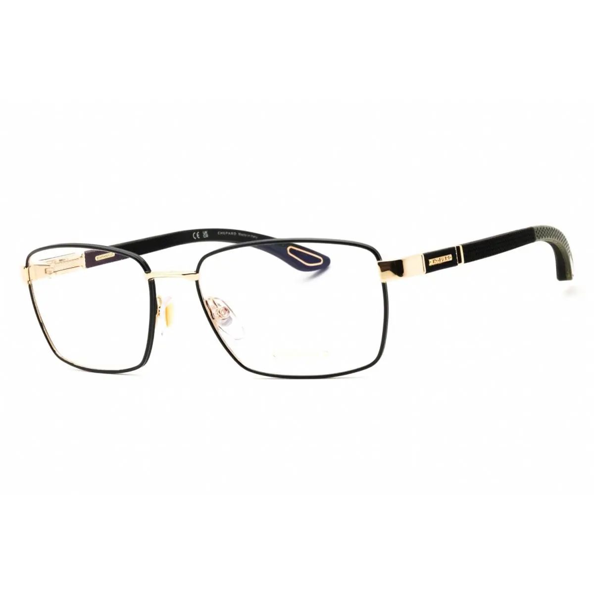 Chopard VCHG88V 0301 Eyeglasses Rose Gold Black Frame 57mm