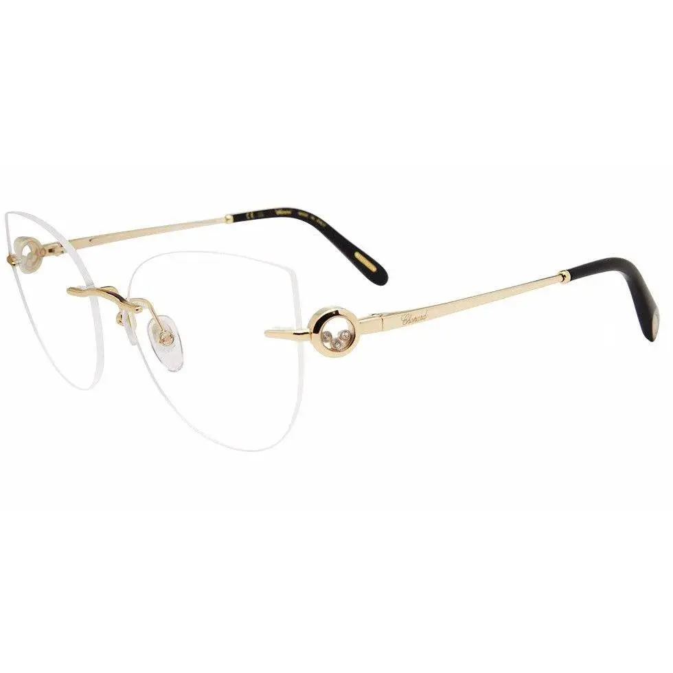 Chopard VCHL27S 0A39 Shiny Red Gold 55mm Eyeglasses