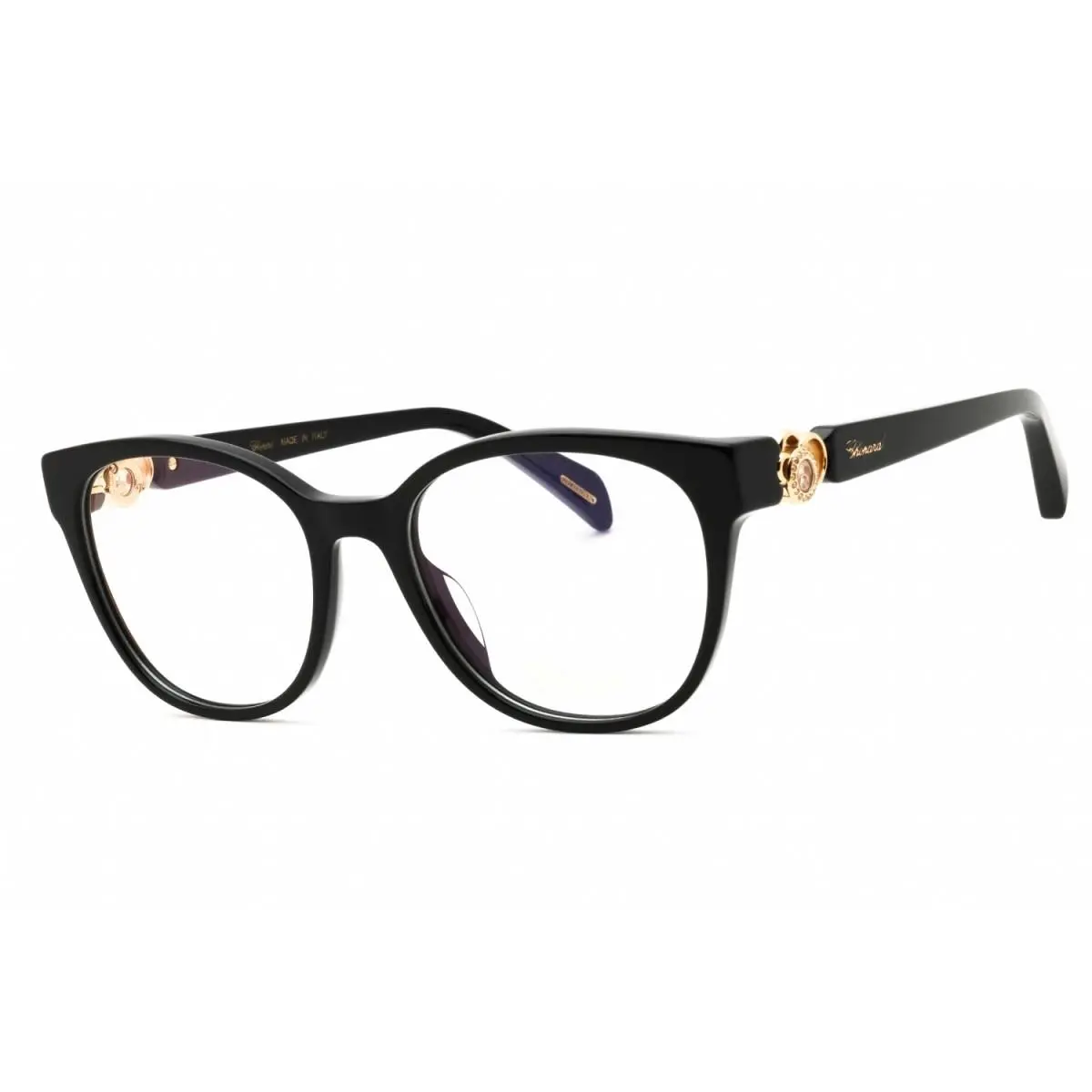 Chopard VCH356S 0700 Shiny Black 53mm Eyeglasses