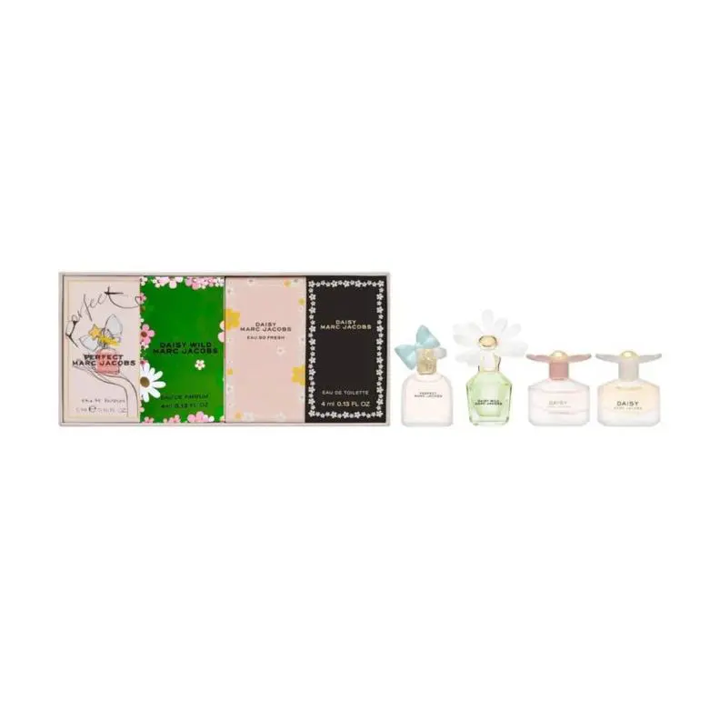 Marc Jacob`s Mini 4pc Gift Set 0.13oz-0.16oz Edt Edp Splash