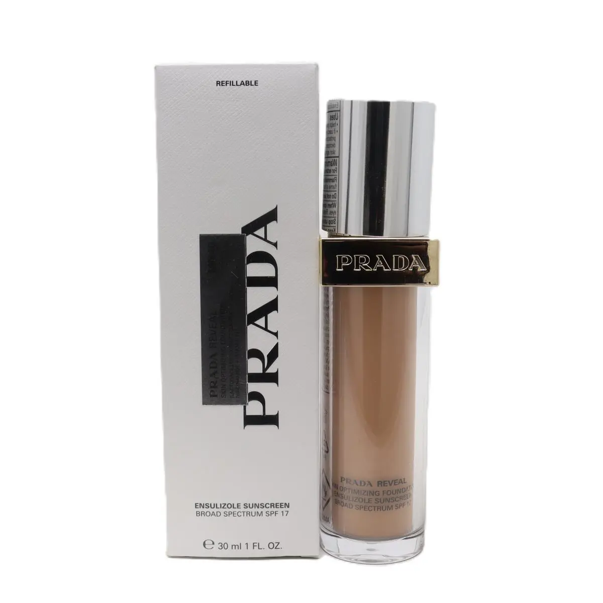 Prada Reveal Skin Optimizing Refillable Soft Matte Foundation 1oz