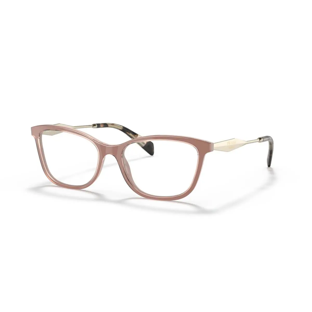 Prada 02YV Eyeglasses 01Y1O1 Light Brown