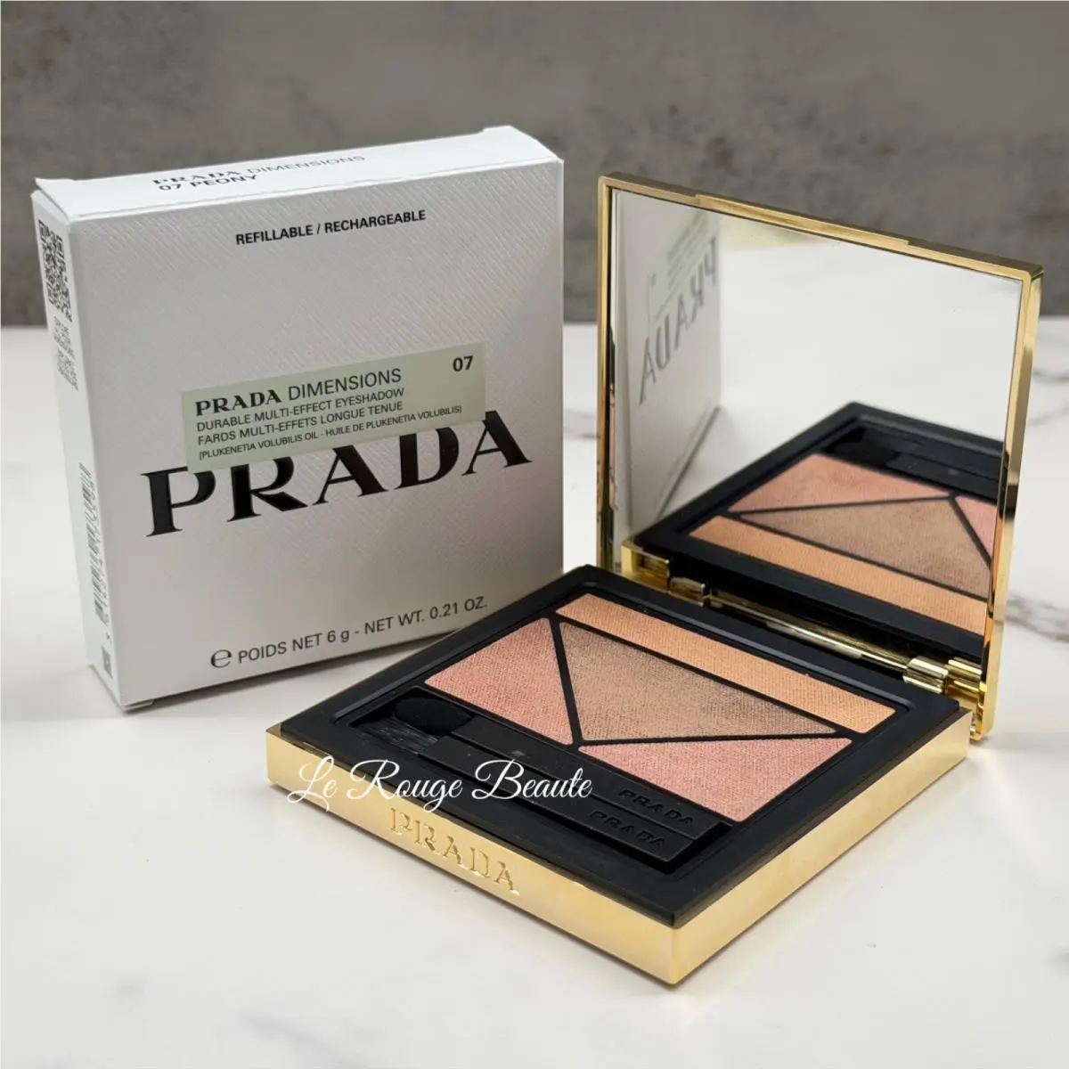 Prada Dimensions Eyeshadow Palette - 07 Peony