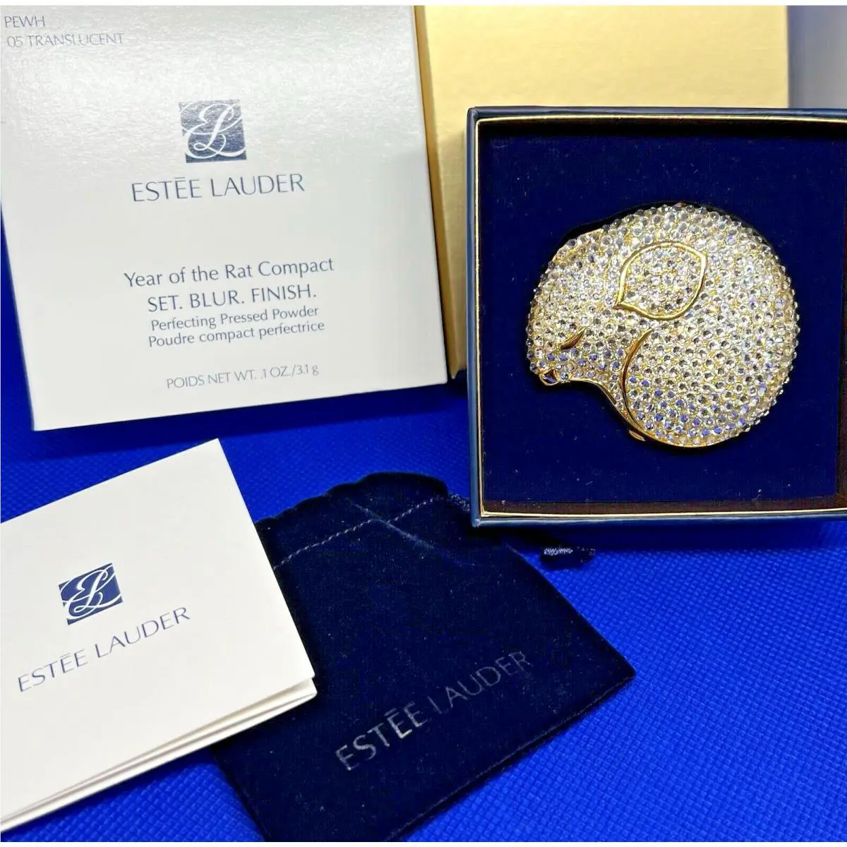 Estee Lauder Year Of The Rat Perfecting Pressed Powder Compact 2019