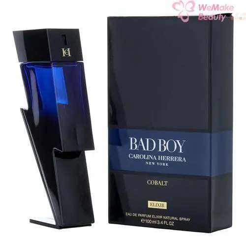 Bad Boy Cobalt Elixir by Carolina Herrera For Men 3.4oz Eau De Parfum Spray