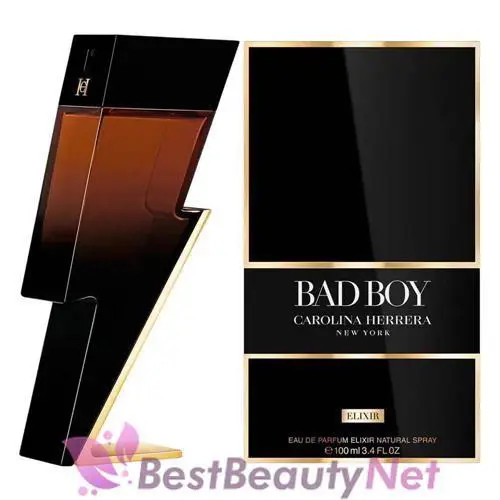 Bad Boy Elixir by Carolina Herrera For Men 3.4oz Eau De Parfum Spray