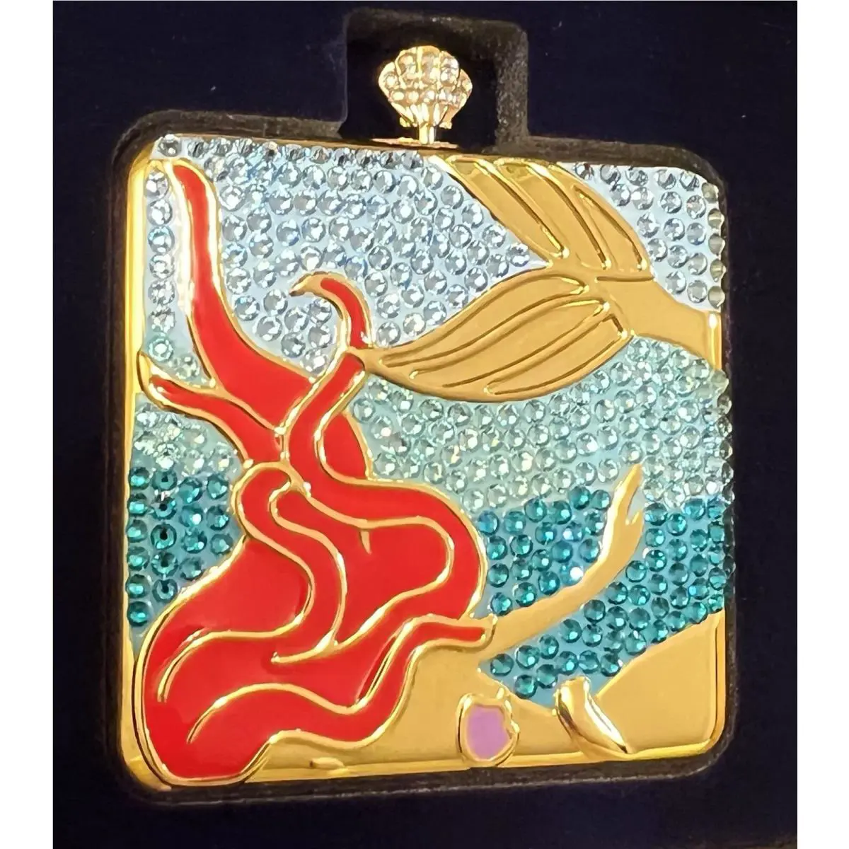 Estee Lauder x Disney Make A Splash Powder Compact by Monica