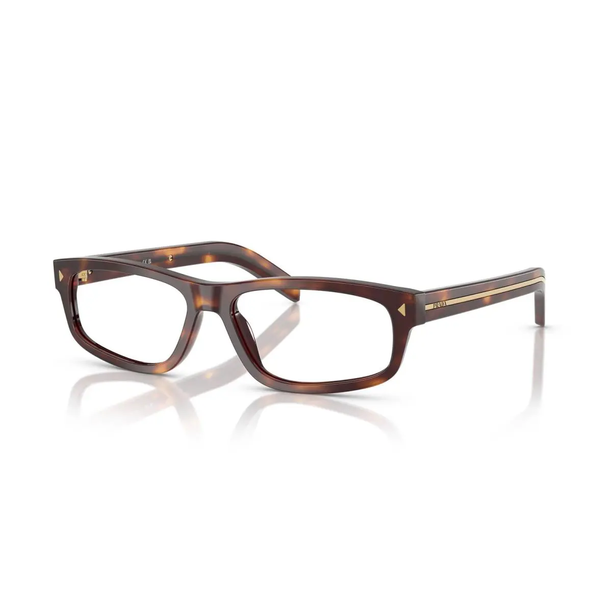 Prada B02V Eyeglasses 15W1O1 Tortoise
