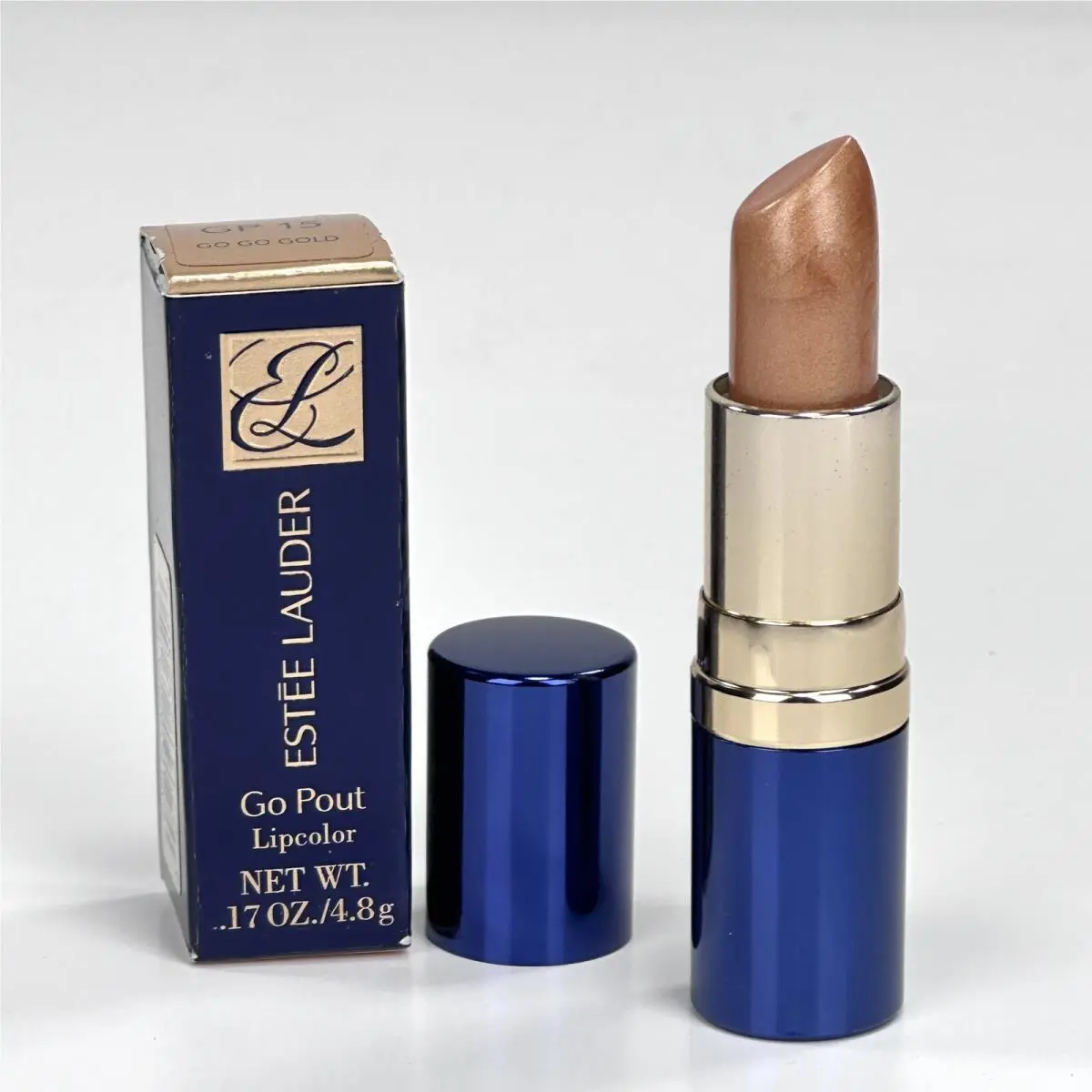 Vintage Estee Lauder Go Pout Lipcolor GO GO Gold GP 15