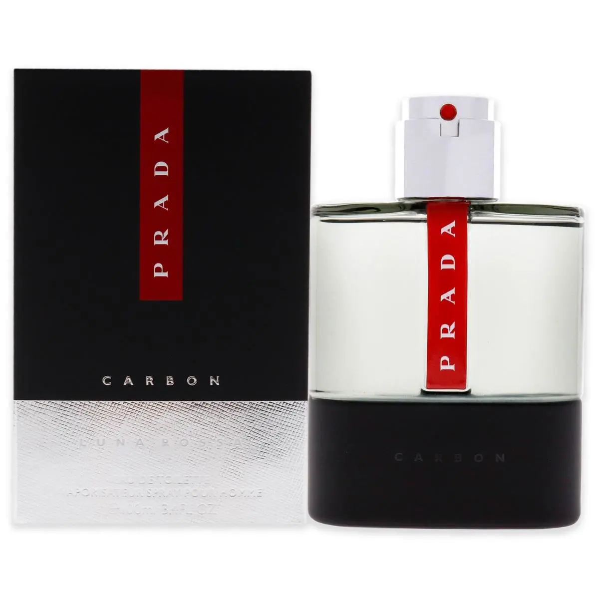 Prada Luna Rossa Carbon Eau De Toilette Spray 100Ml Multi 3.4 Ounce