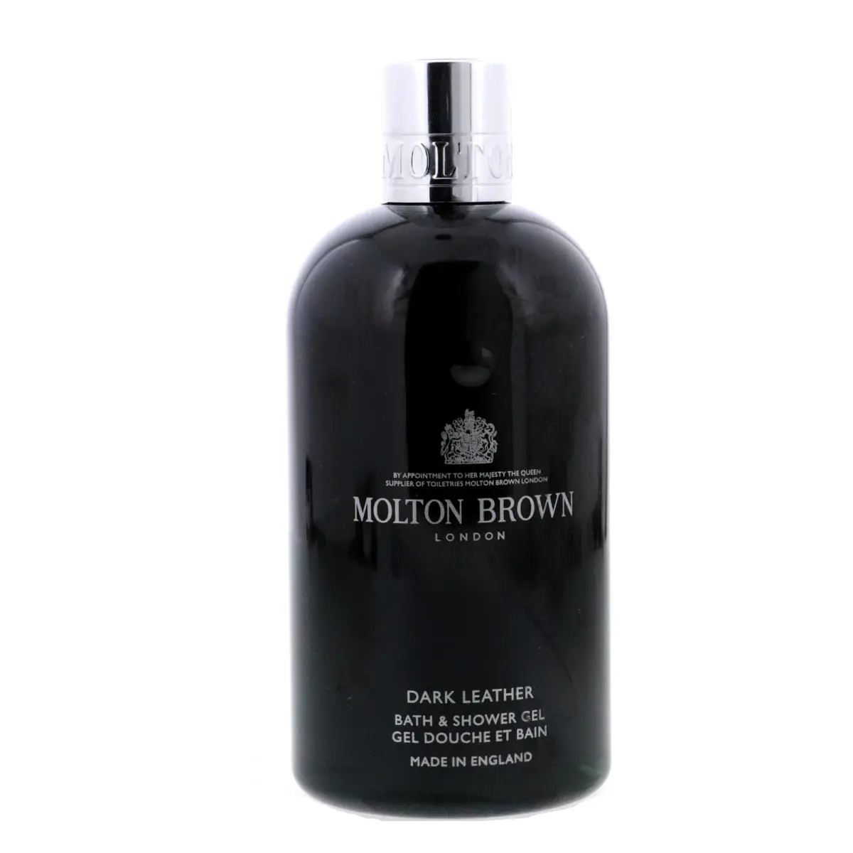 Molton Brown Dark Leather Bath Shower Gel 10 oz 2 Pack