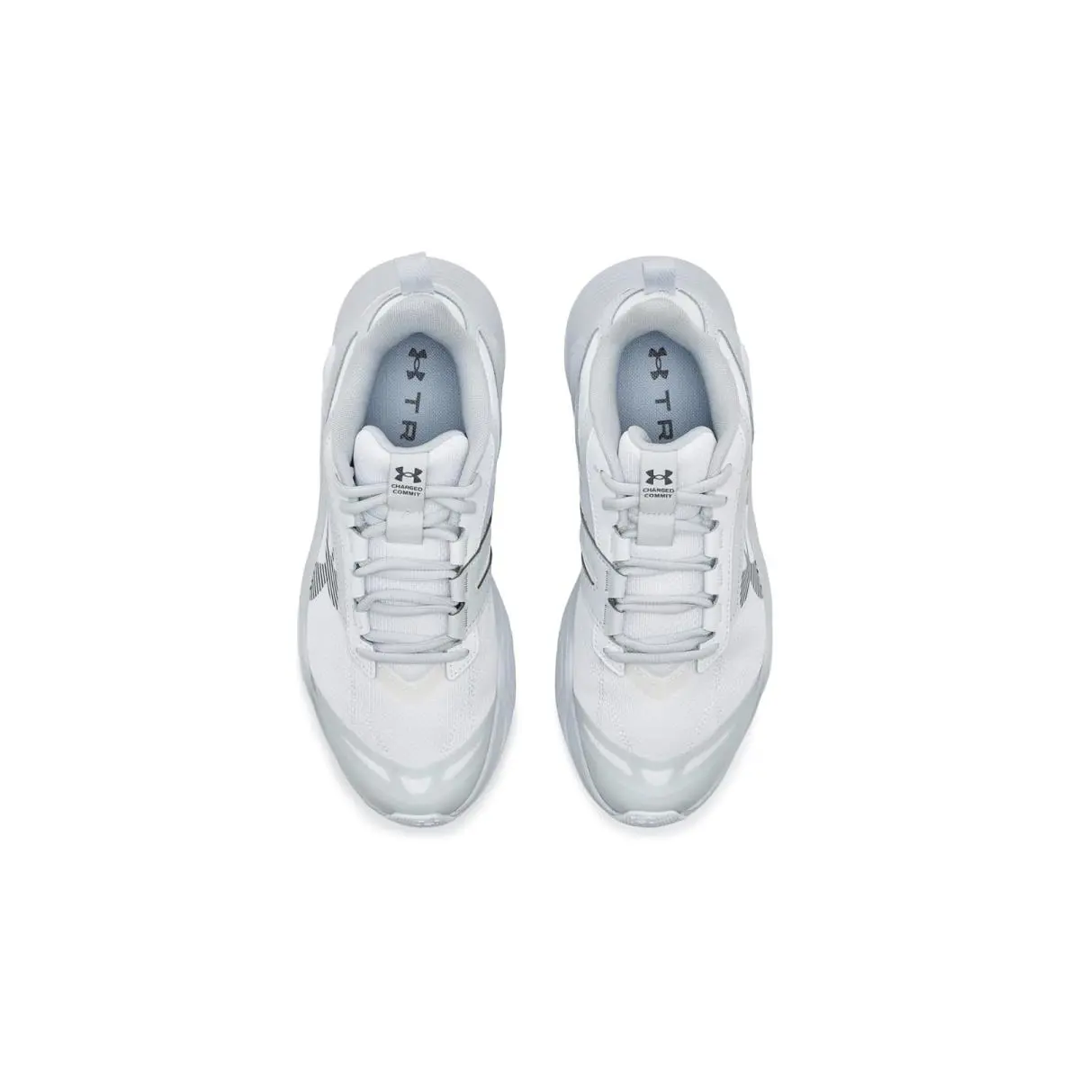 Under Armour shoes - White/Halo Gray/Castlerock 0