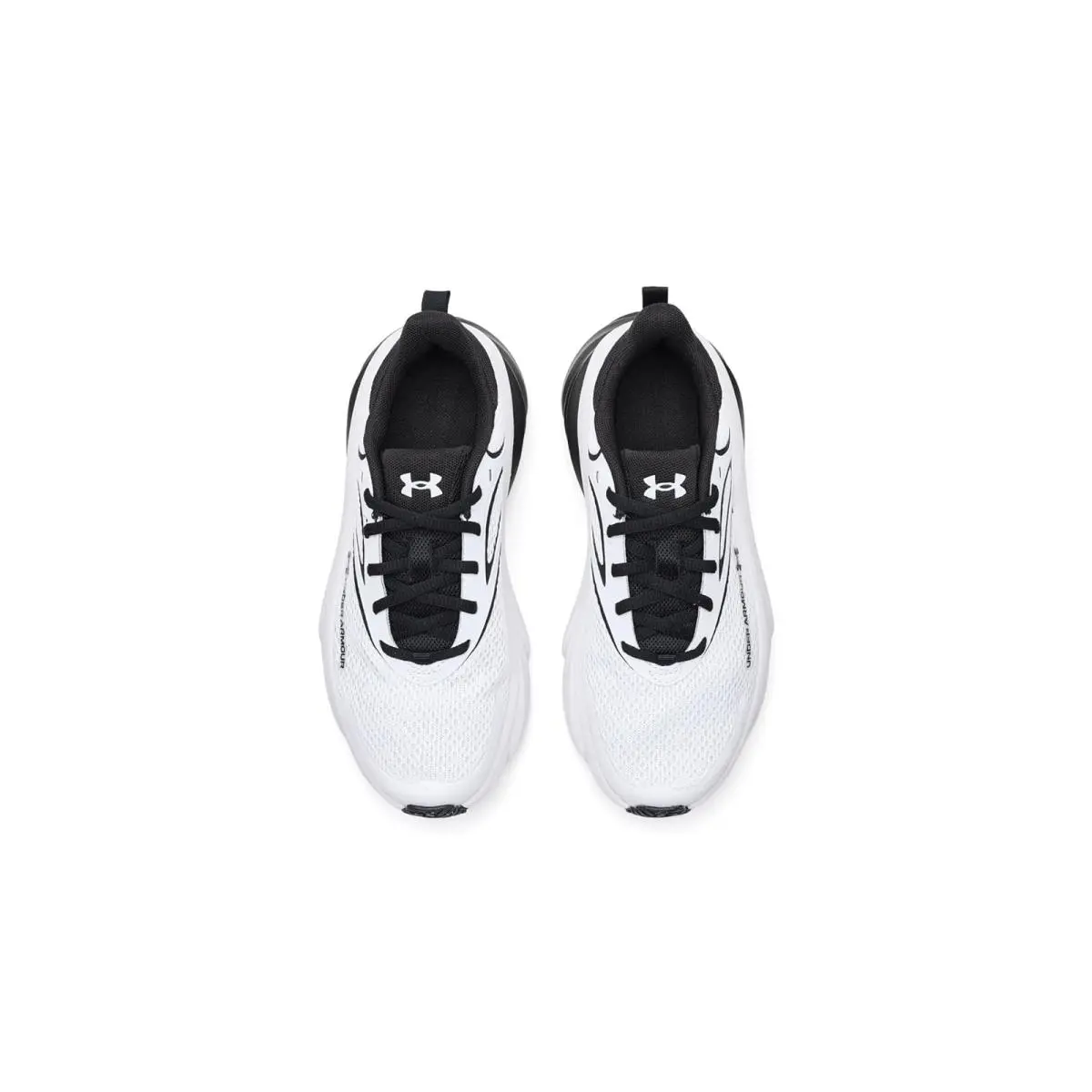 Under Armour shoes - Black/Black/White 14