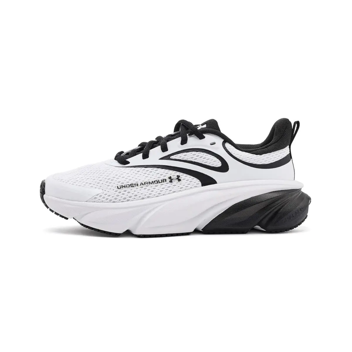 Under Armour shoes - Black/Black/White 16