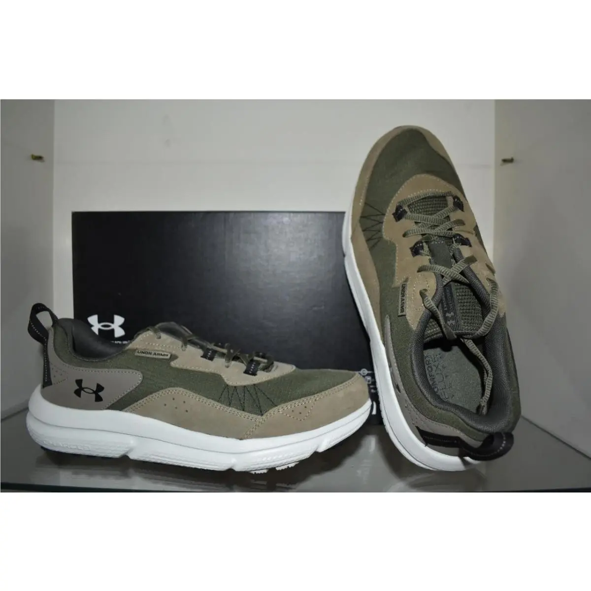 Under Armour shoes - Under Armour Charged Versset 2 - 3027178 390 - Green 3
