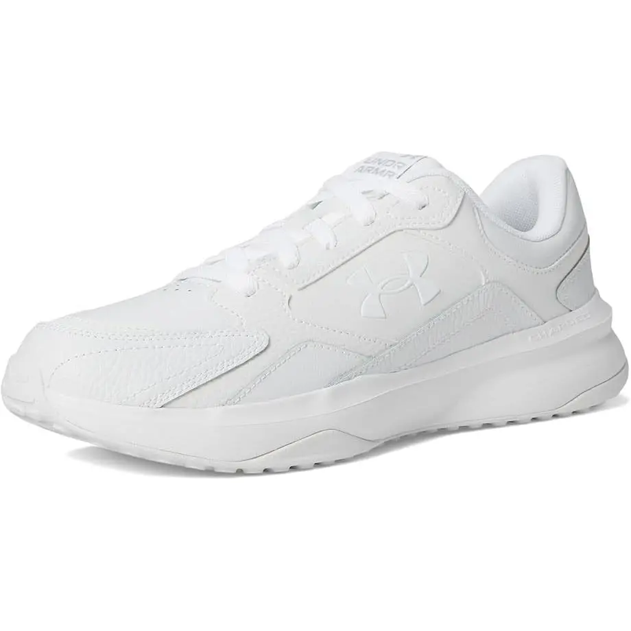 Men`s Under Armour Charged Edge Shoes Extra Wide/4E - White