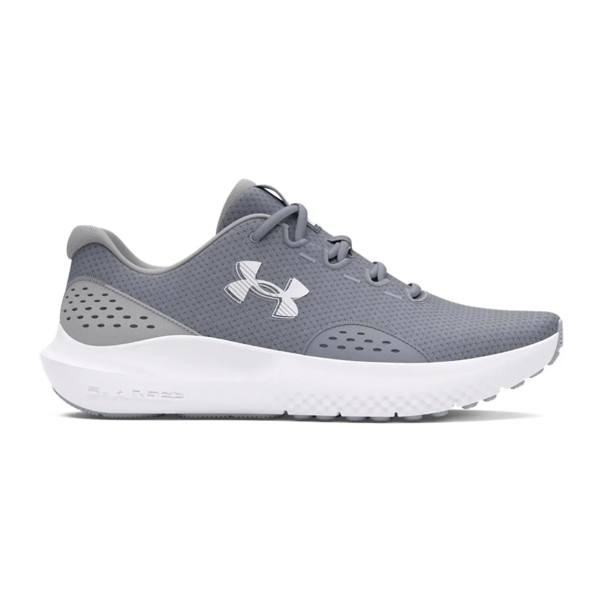 Under Armour shoes - Steel/Mod Gray/White 9
