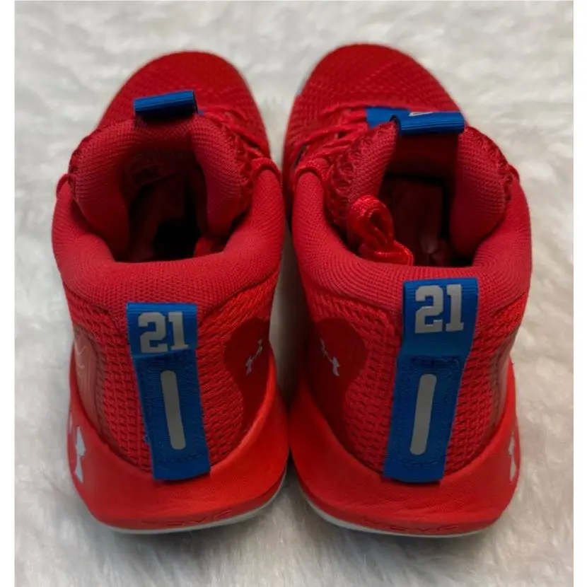 Under Armour shoes - Under Armour Embiid 1 - Embiid - 3023086-603 - Red 2